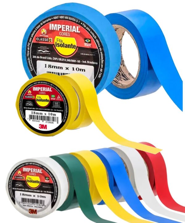 Fita Isolante Colorida 3M