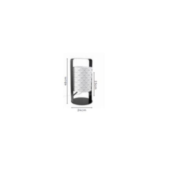 ABAJUR DE MESA MATE E27 PRETO LD5071 MB - Image 3