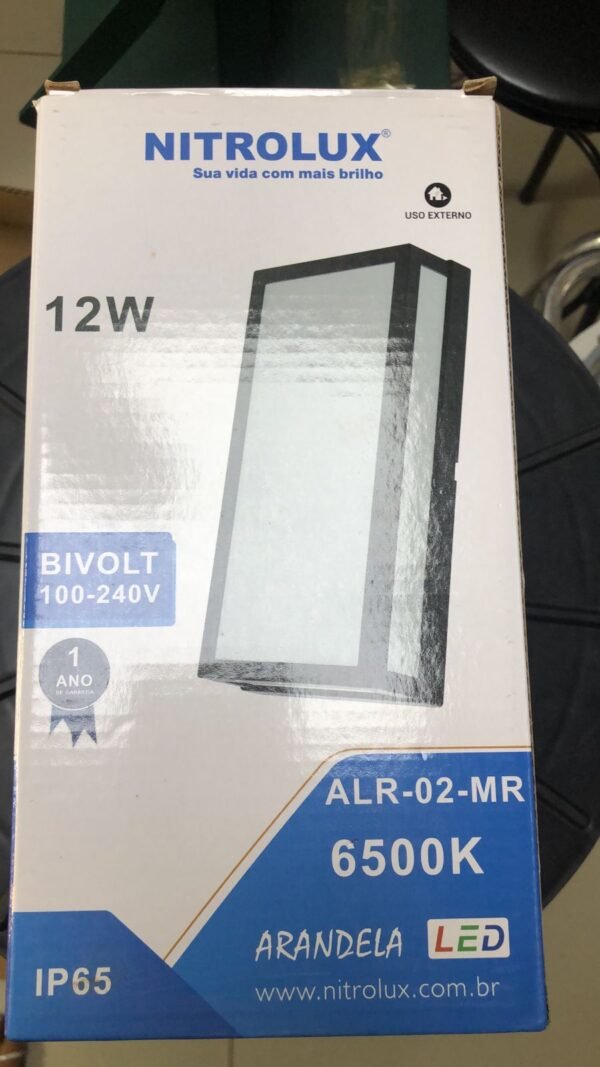 ARANDELA ALR-02 MR 12W 6500K NITROLUX
