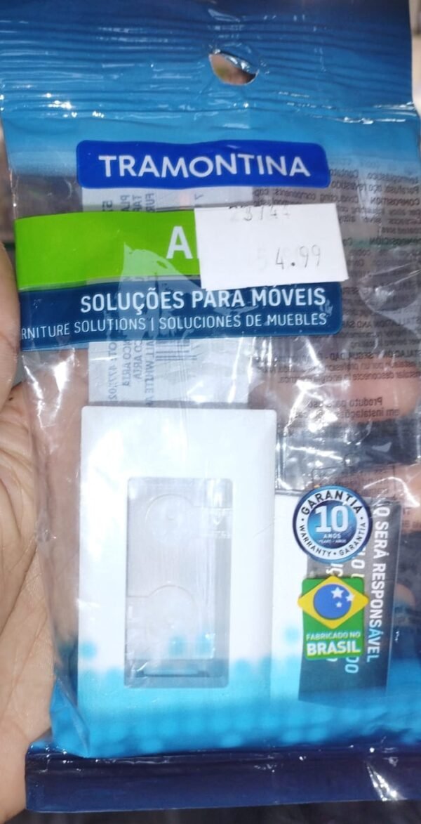 PLACA 1 PORTA PARA MÓVEIS BR ARIA