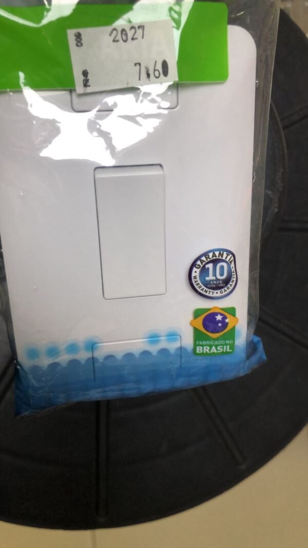 CJ INTERRUPTOR SIMPLES 6A/250V ARIA BRANCA
