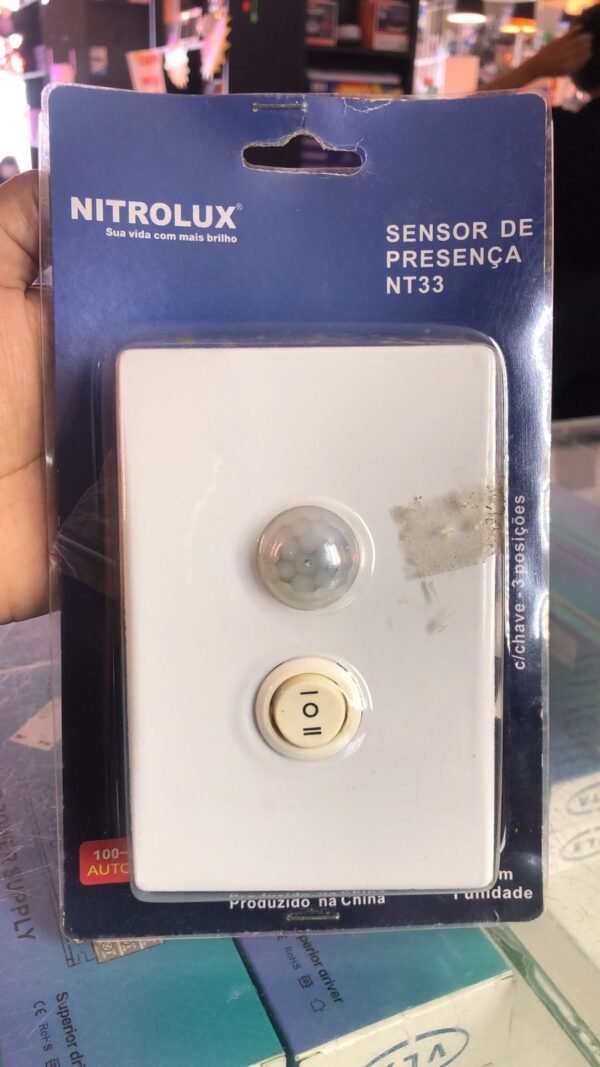 SENSOR DE PRESENÇA NT33