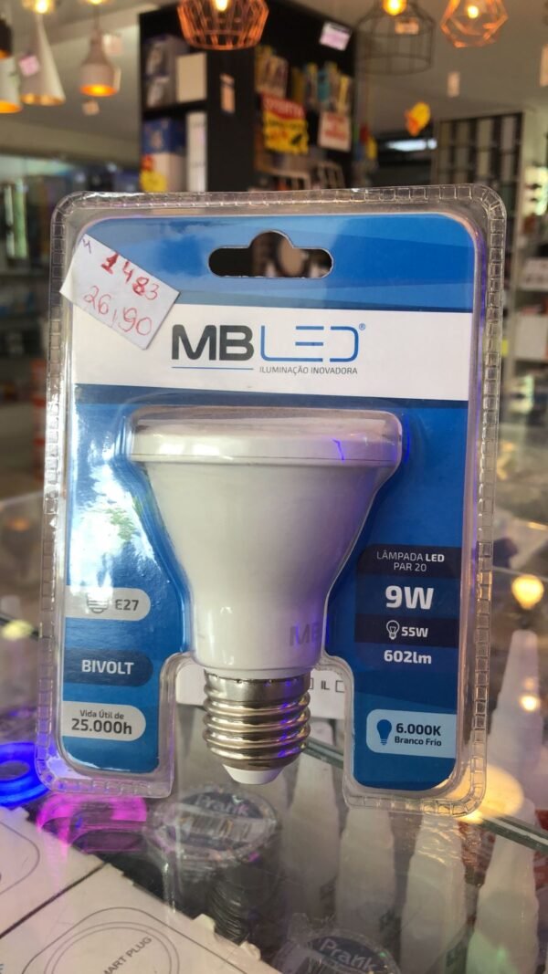 LÂMPADA PAR 20 9W BF MLP5030 MB LED