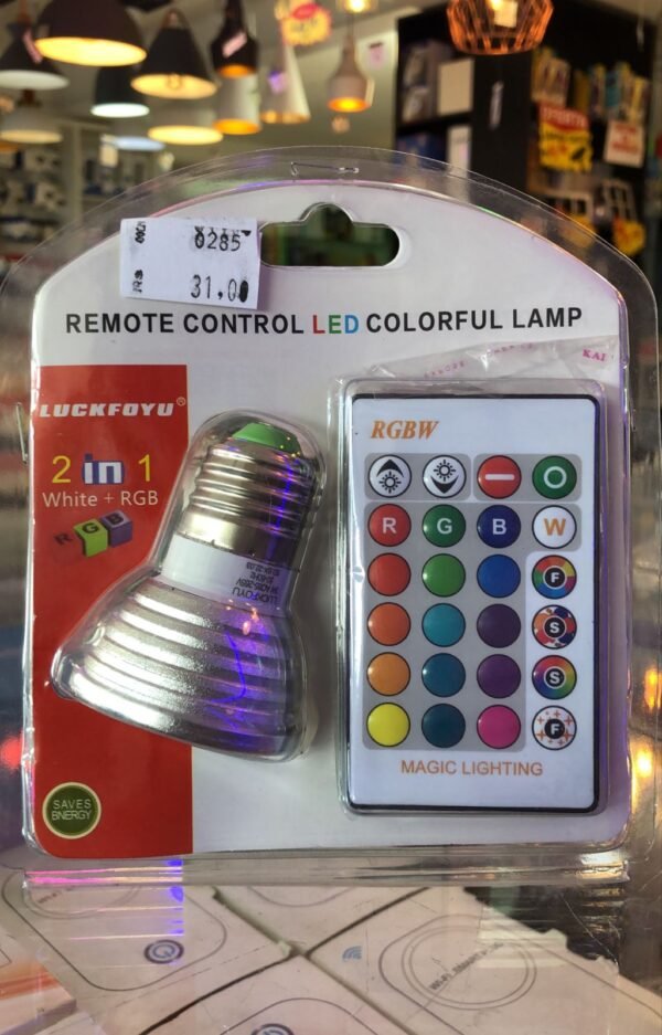 LÂMPADA 3W RGB