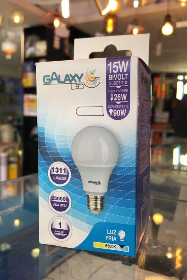 LÂMPADA BULBO 15W BF GALAXY