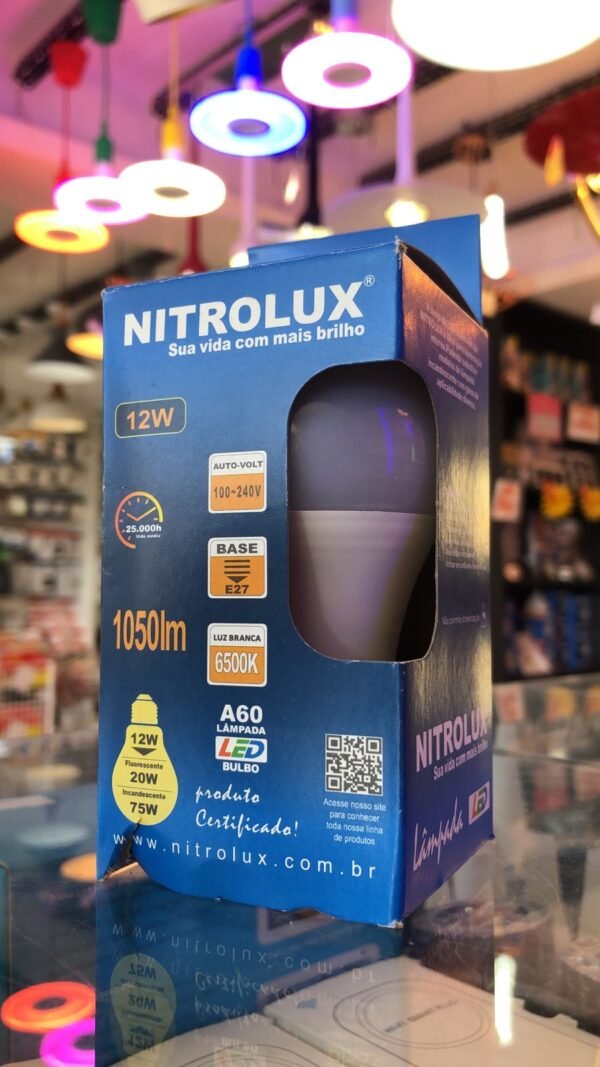 LÂMPADA BULBO 12W BF NITROLUX