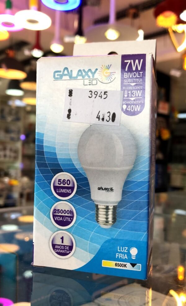 LÂMPADA BULBO 7W BF GALAXY