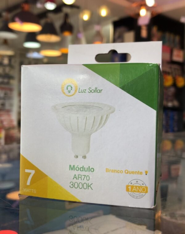 LÂMPADA AR70 3000K LUZ SOLLAR