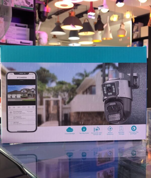 CÂMERA DE SEGURANÇA LENTE DUPLA WIFI SMART