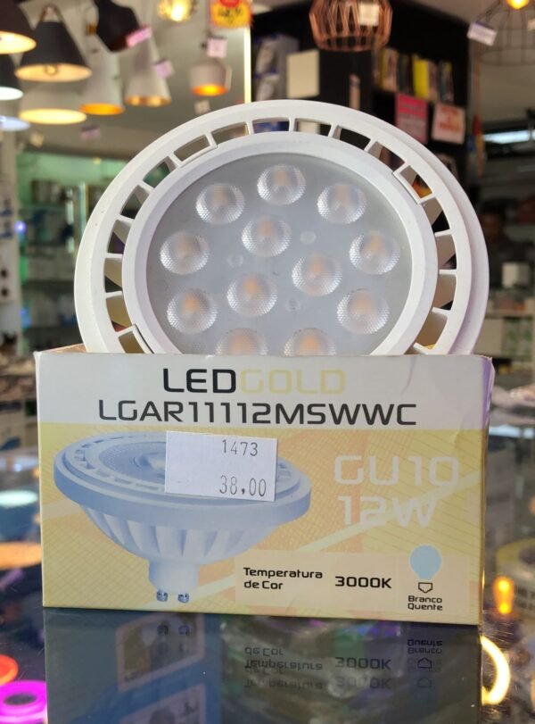 LÂMPADA AR111 LED GOLD