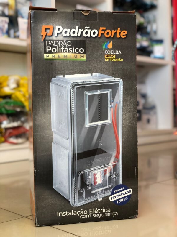 Kit Caixa Luz Padrão Bifásico Padrão Coelba Bahia
