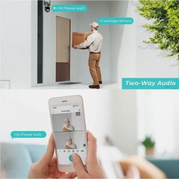 CÂMERA DE SEGURANÇA LENTE DUPLA WIFI SMART - Image 4
