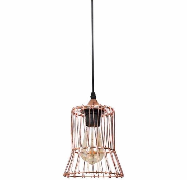PENDENTE CONVERT-001R ROSÉ E27 NITROLUX - Image 5